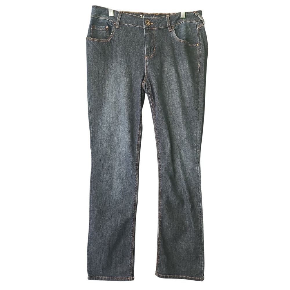 Natural Reflections Women's Dark‎ Wash Bootcut Jeans Size 10A